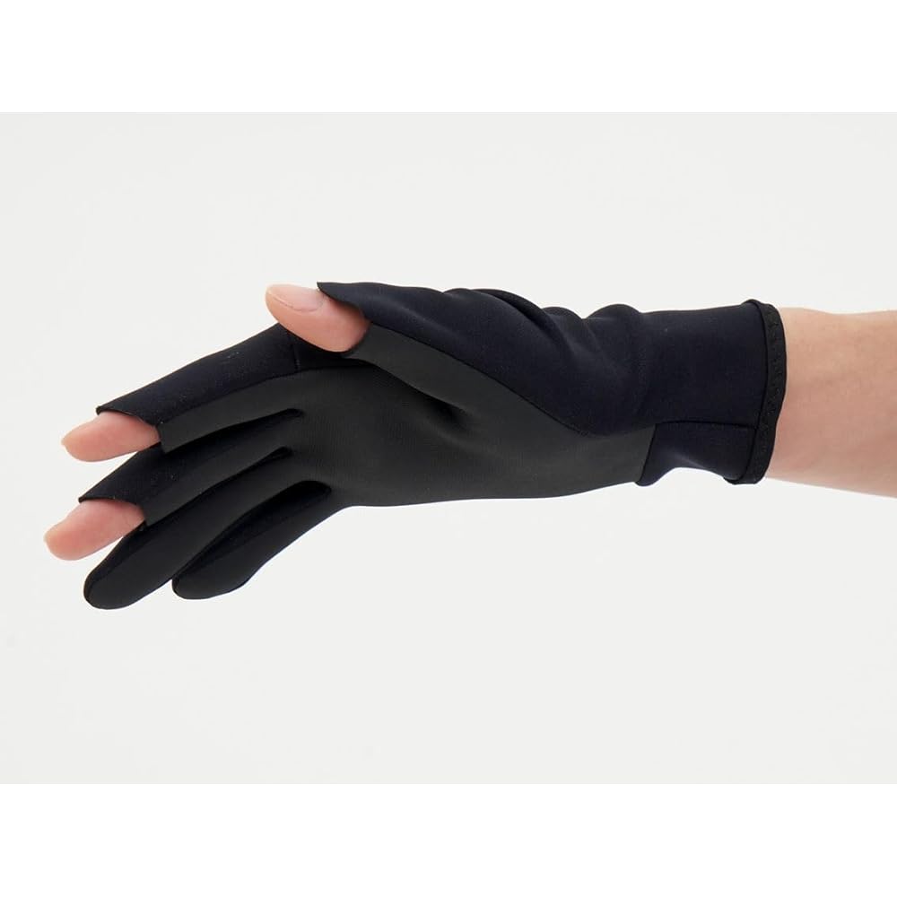 [Daiwa] Titanium α Gloves 3 Cut DG-7323W Black M~XL Various