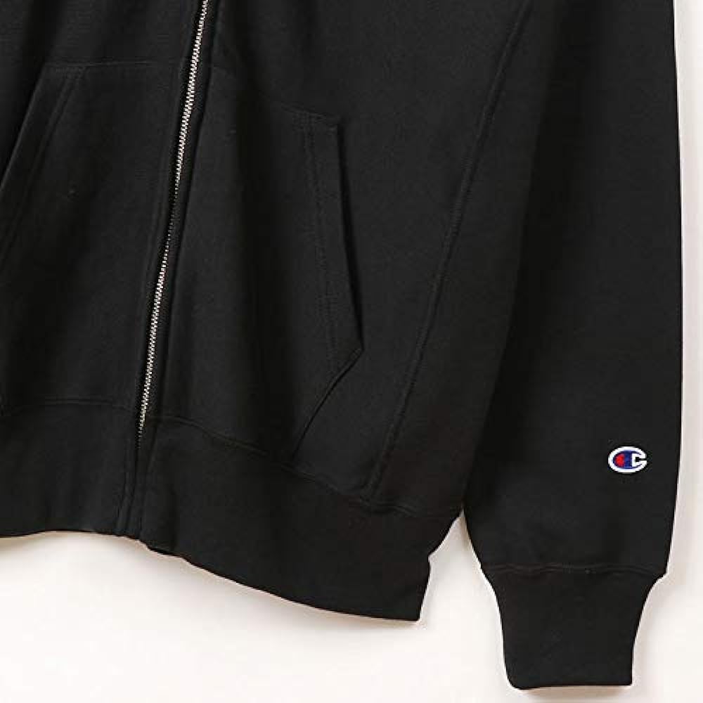 [Champion] Full Zip Parka Sweatshirt Sweatshirt Long Sleeve 10oz Fleece Zip Hooded Sweatshirt Reverse Weave(R) C3-K101/C3-X107