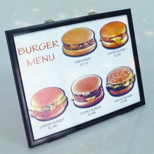 4D Burger Board: Real hamburgers appear on the menu J-STAGE
