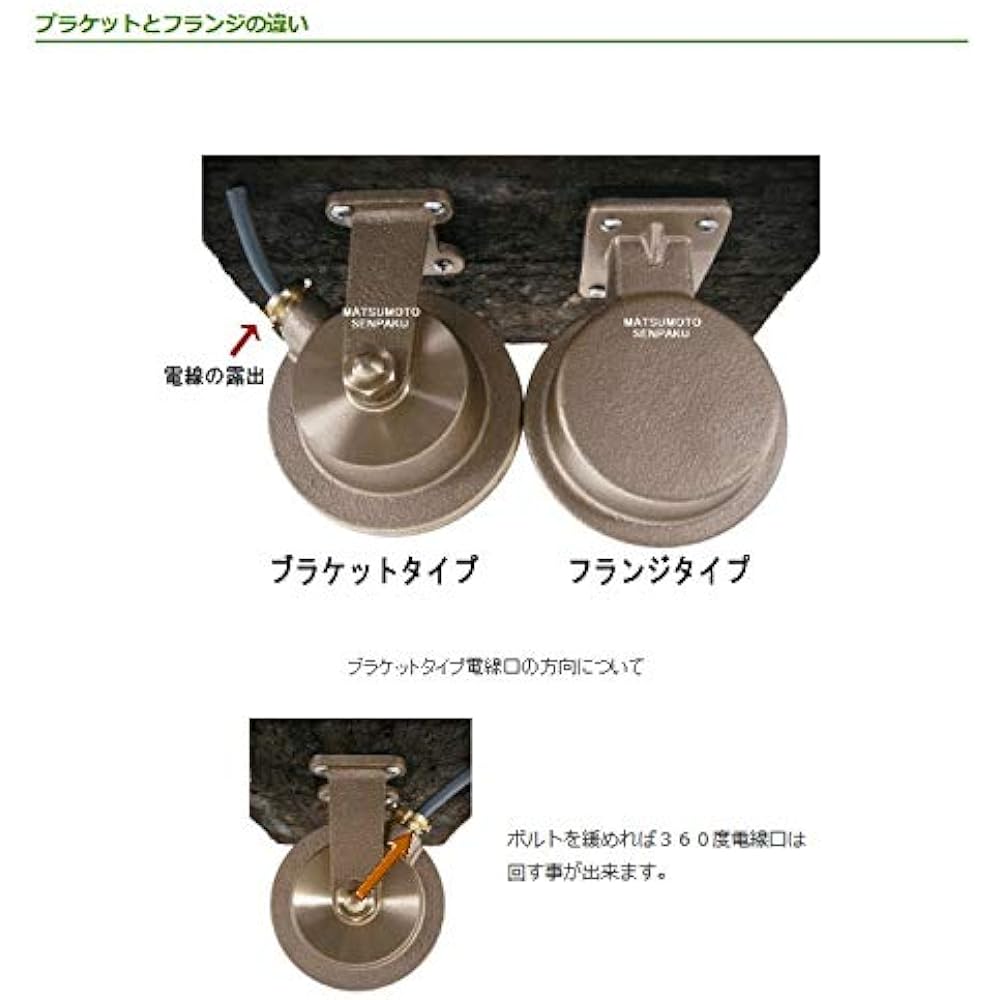 Matsumoto Senpaku Electric Marine Lamp Wall Light Series No. 1 Flange Gold 1-FR-G [Indoor/Outdoor Use] [Lamp Sold Separately]