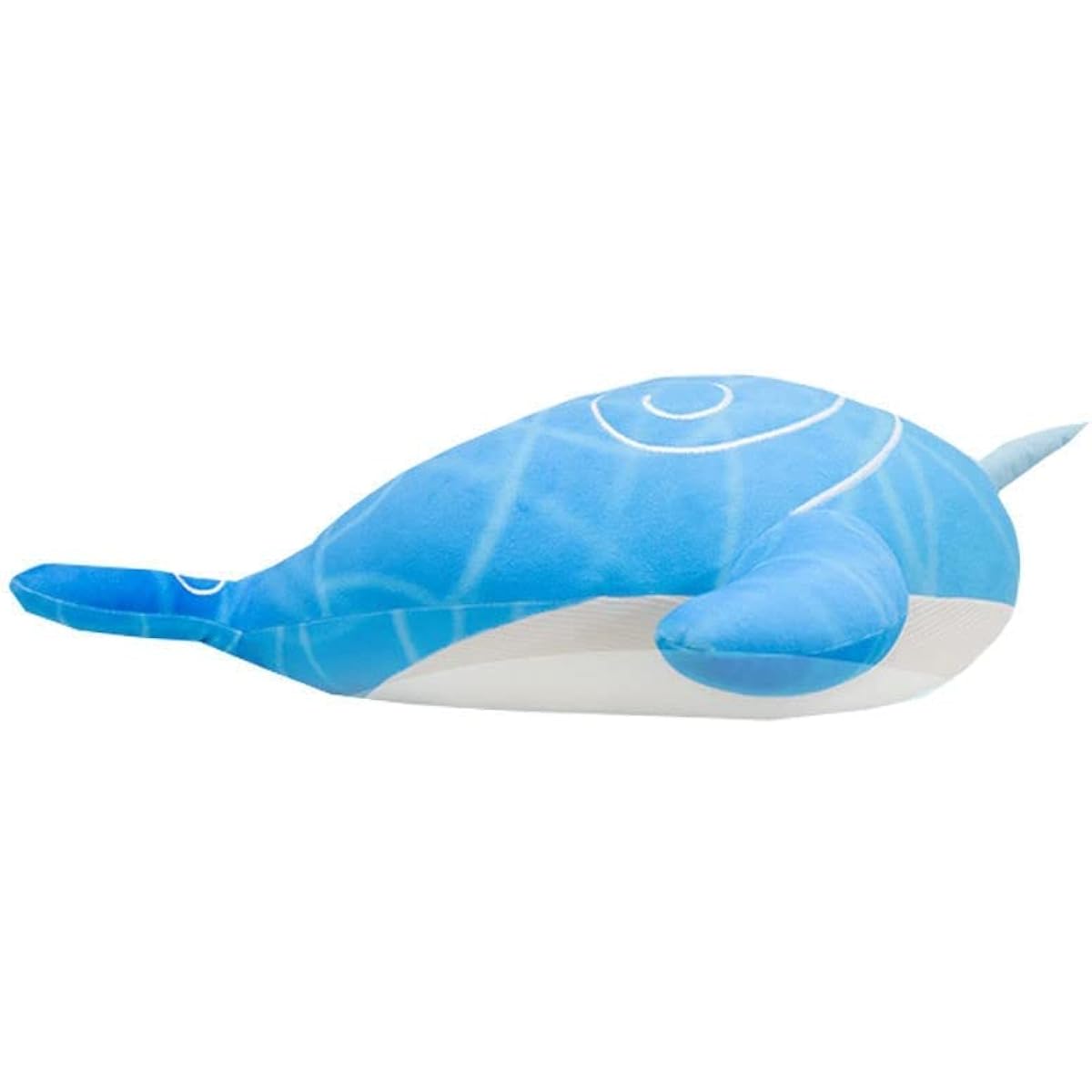 ETUF Genshin Impact Plush Toy Blue Whale Swallowing the Sky Stuffed Animal Doll Animal Plush Toy Hugging Pillow Soft Cushion Room Decoration Birthday Gift Fan 19.6inch/50cm
