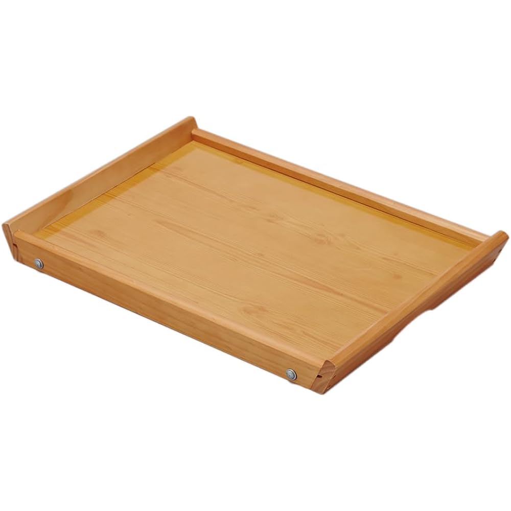 Aimedia Wooden Table Tray Folding Table Bed Tray Low Table Breakfast Tray Table Foldable Small Lightweight with Legs Outdoor Table Mini Table