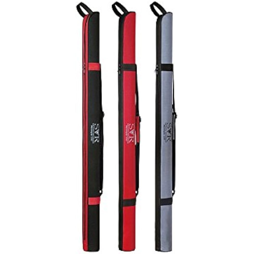 [Color cannot be selected] OGK Semi-Hard Rod Case Straight Black/Red/Gray