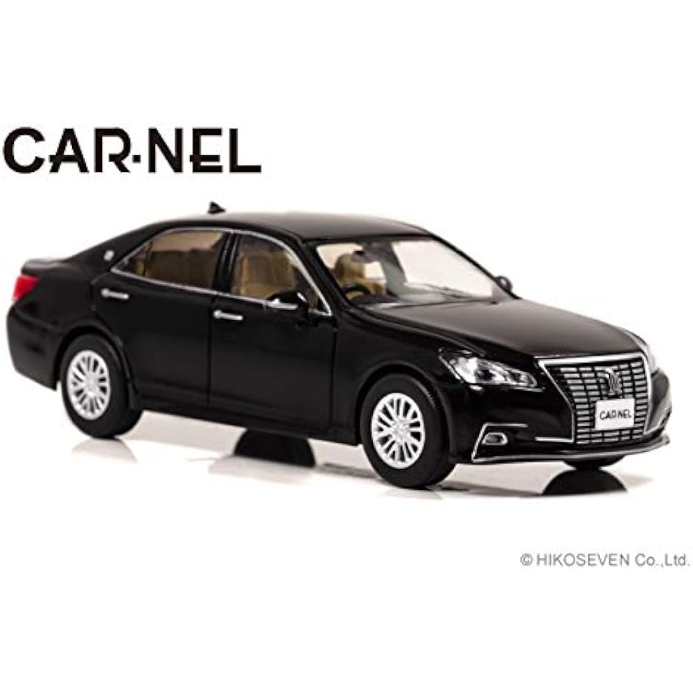 CARNEL 1/43 Toyota Crown Royal Saloon G (GRS210) 2016 Black Finished Product