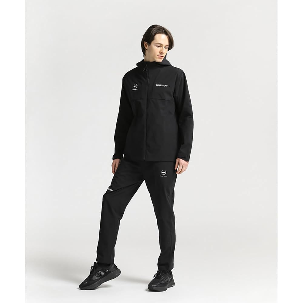 [DESCENTE] Long Pants MOVESPORT Windbreaker Tapered Lightweight Water Repellent Stretch Training Men's