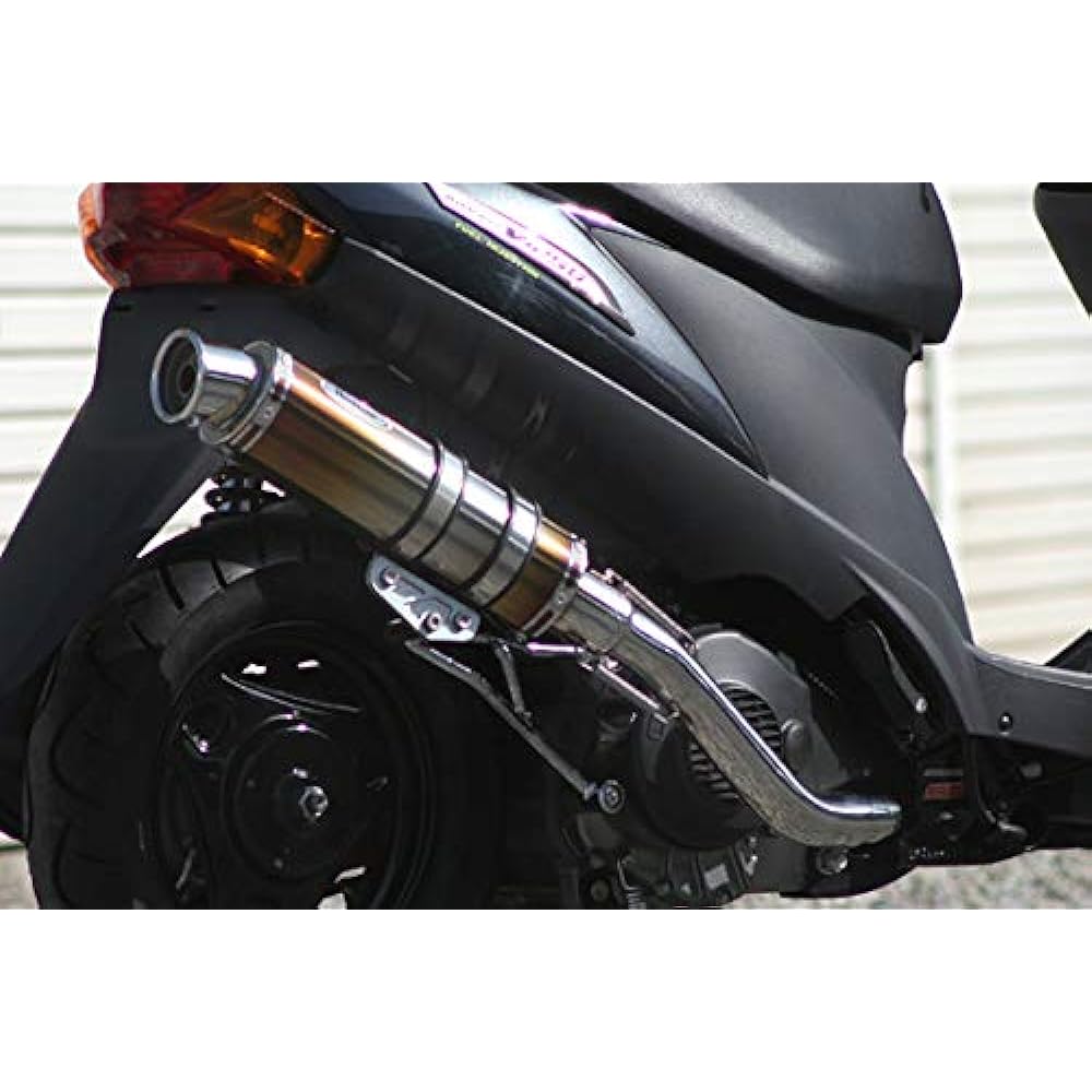 Realize 4-Stroke Muffler Blink Ti (Titanium) [SUZUKI ~08 Address V125 (CF46A)] 308-011-01
