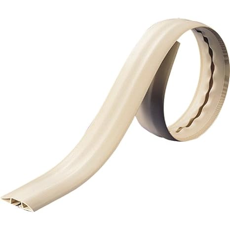 TRUSCO Soft Cable Protector 10XW50.8X10M Black TSRD10X5010BK