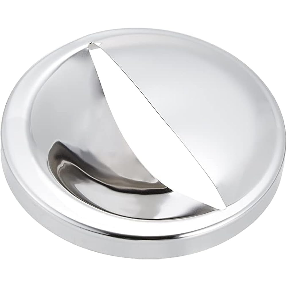 Antibacterial and deodorizing one φ89.5mm x 64mm 520279 & Made in Japan 18-8 stainless steel for kitchen Antibacterial drain garbage receptacle (shallow type) 520033 & Made in Japan 18-8 stainless steel for kitchen Antibacterial drain cover 520040 Set Me