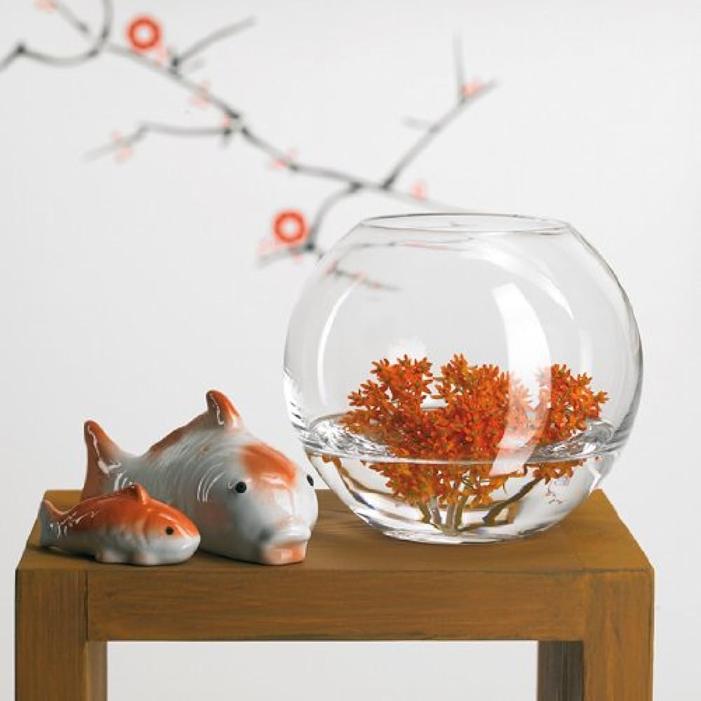 LEONARDO Flower Base Clear Size:∅20×H17.5cm Flower Base 20cm Boccia 019009