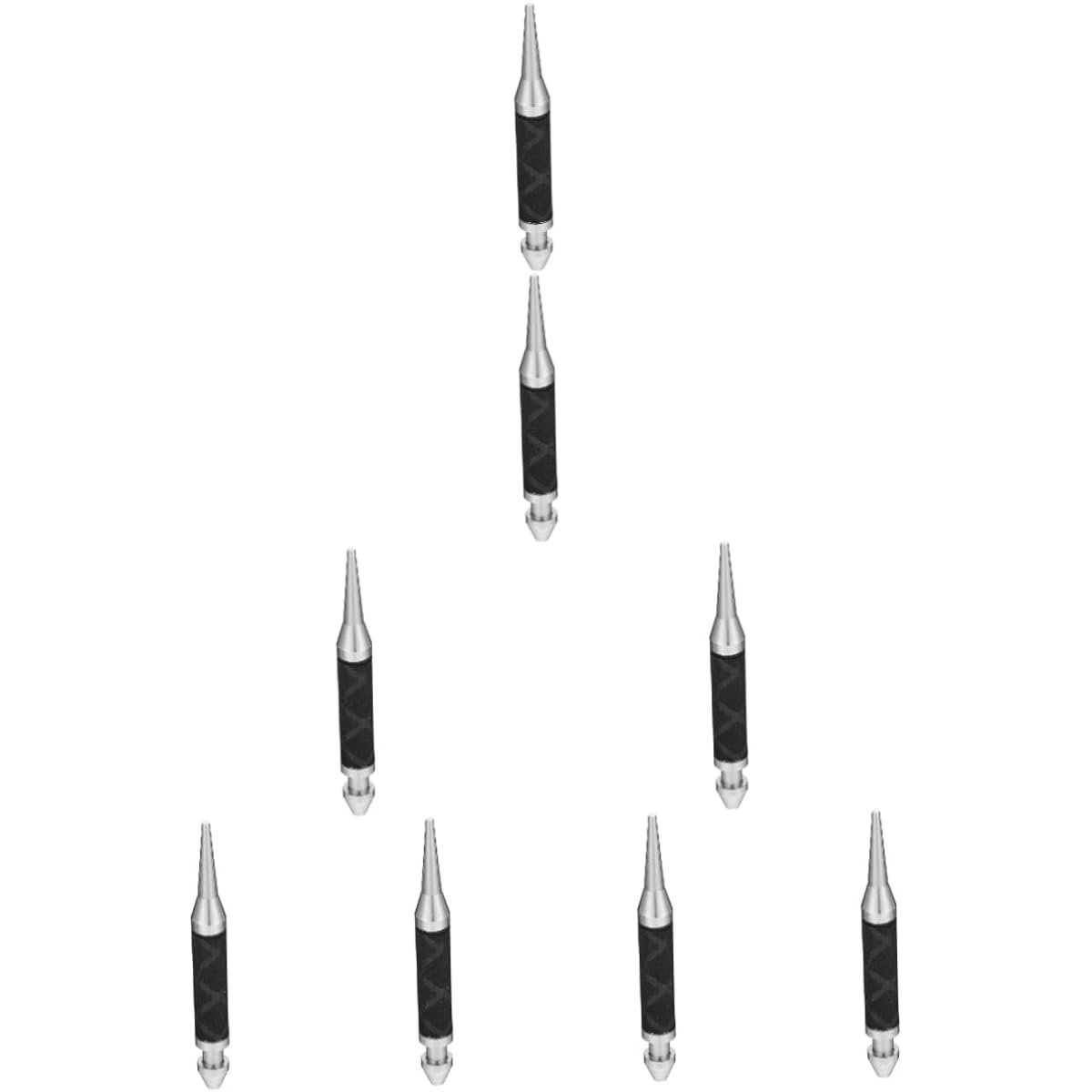 VICASKY 8pcs Trumpet Mouthpiece Adjustment Trumpet Accessories Cleaning Tool Guitar Tool Trumpet Tool Small Nozzle Maintenance Supplies Repair Tool Steel