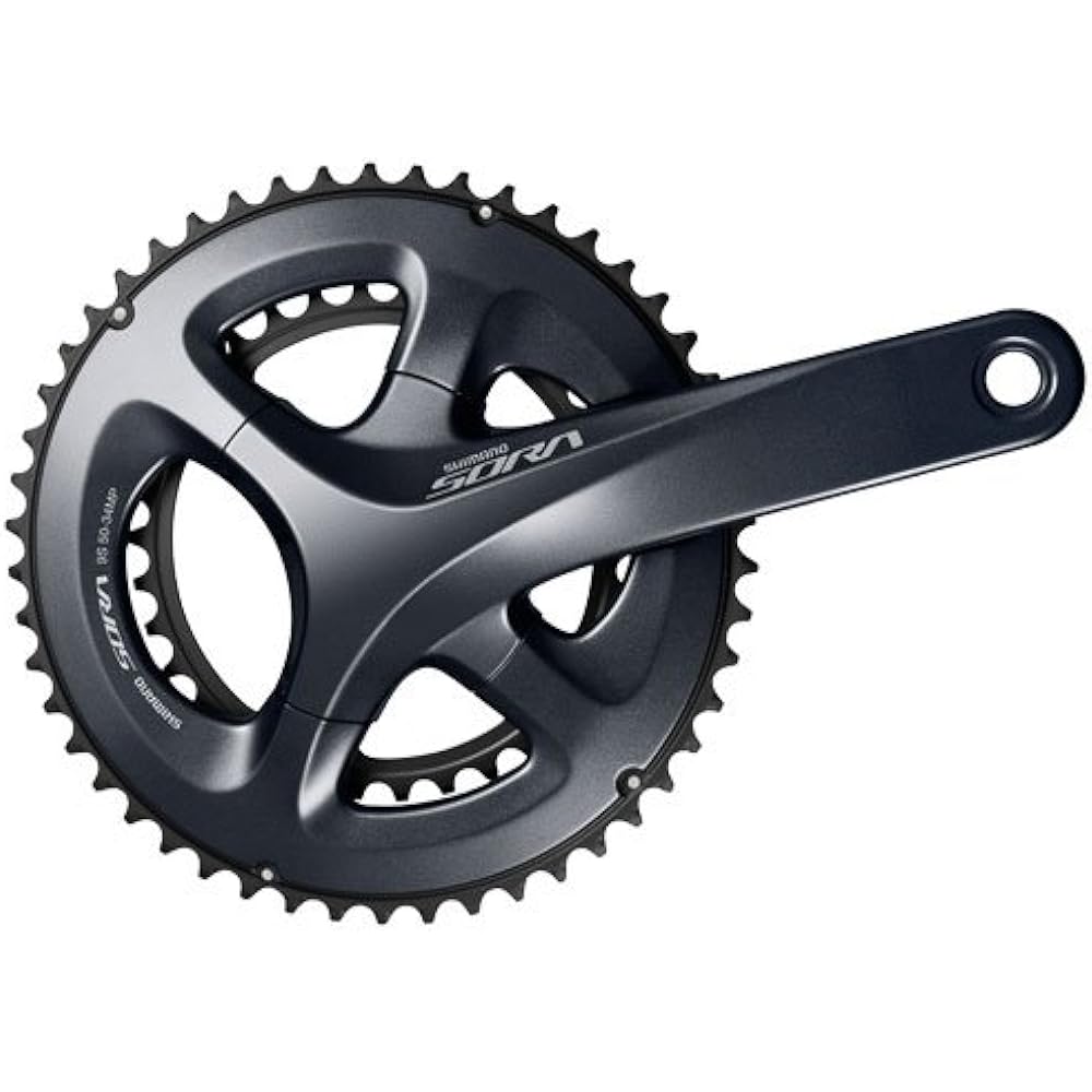 SHIMANO SORA FC-R3000 Crankset 50/34T (2x9S) Black