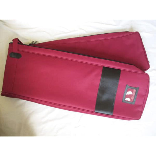 13-string Koto case, Koto bag, Koto bag, Durable 600D fabric, Cushioned, Dark red