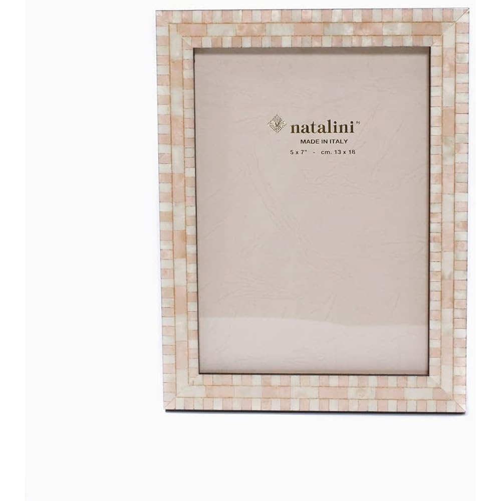 Photo Frame NATALINI Photo PHOTO Photo Frame Photo Holder Natural Material Wooden Bergamo Pink Pink Rose Color Interior