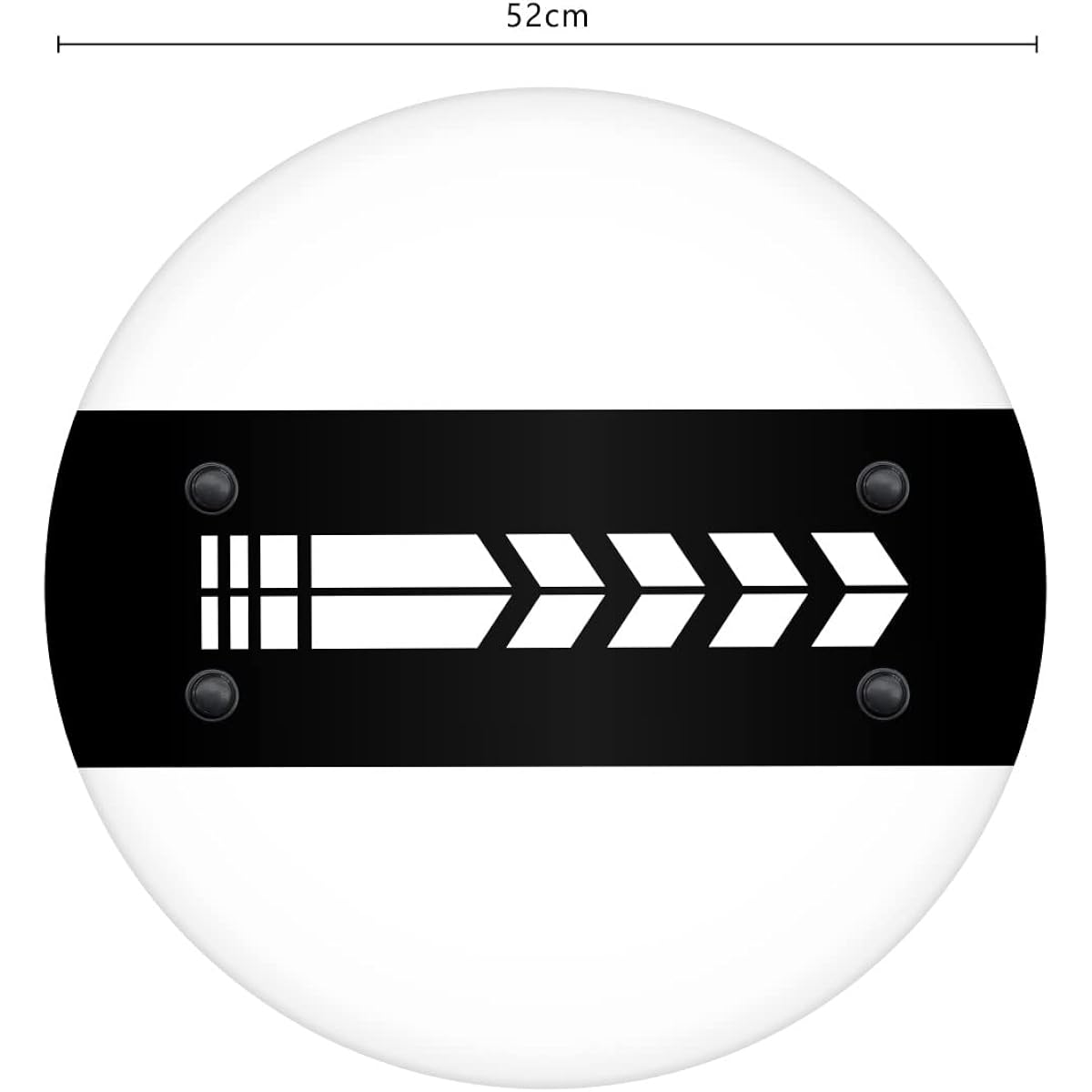 Shindn Aluminum Alloy Metal Shield Forearm Armor Arm Shield Lightweight Round Shield with Window Breaker