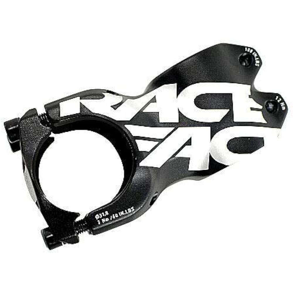RaceFace Chester MTB Downhill Bike Bicycle Stem 31.8x50mm plus and minus 8 degree Black, RF1805