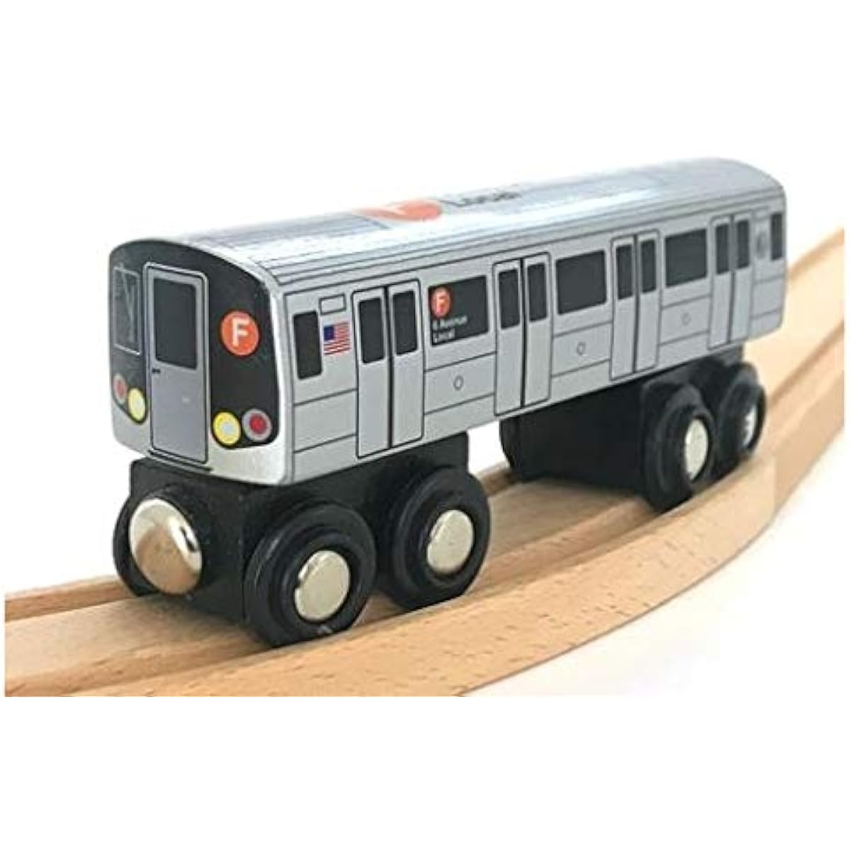 MUNI PALS Munipals MP01-110F Wooden Subway F Train NYC MTA Sixth Avenue Local R160 Car