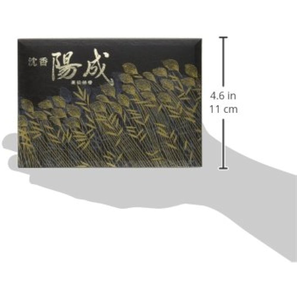 Gyokushodo Incense Agarwood Yosei Large Rose Stick Brown Approx. 13.8cm