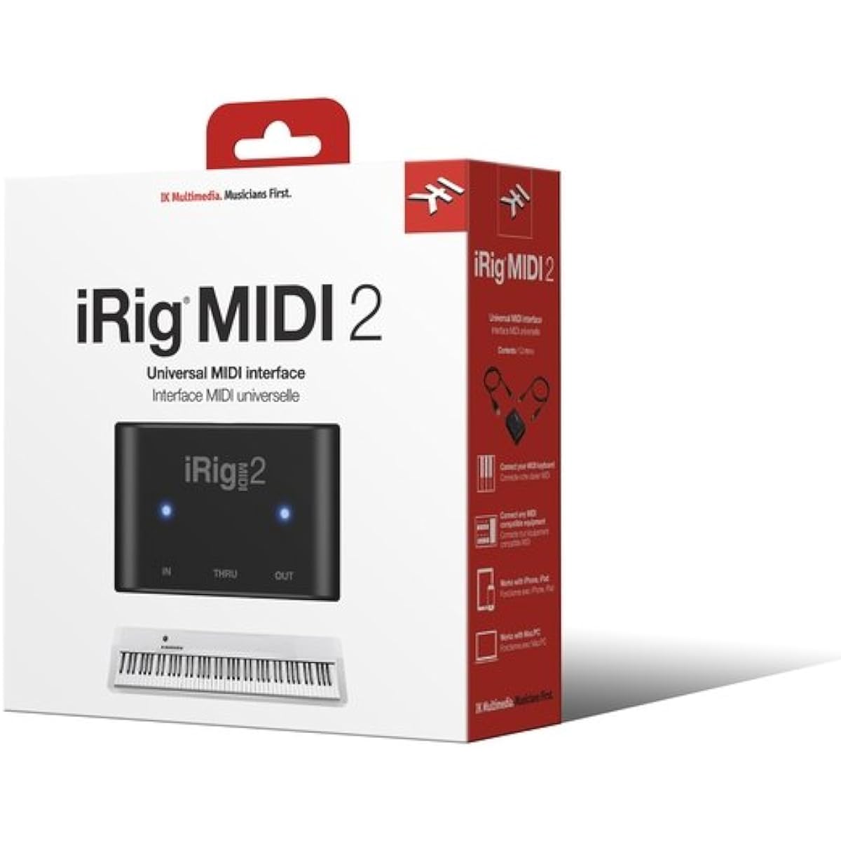 IK Multimedia iRig MIDI 2 Mobile MIDI Interface [Official Japanese Product]