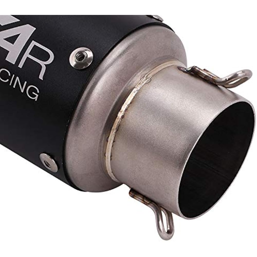 Bike Muffler Slip-on Muffler Bike Silencer General Purpose 50.8mm φ50.8