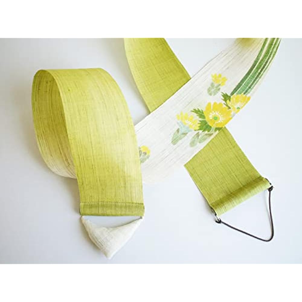 Tapestry "Narcissus Fukuju" Japanese Style Modern Linen Fabric Thin Tapestry Wall Hanging