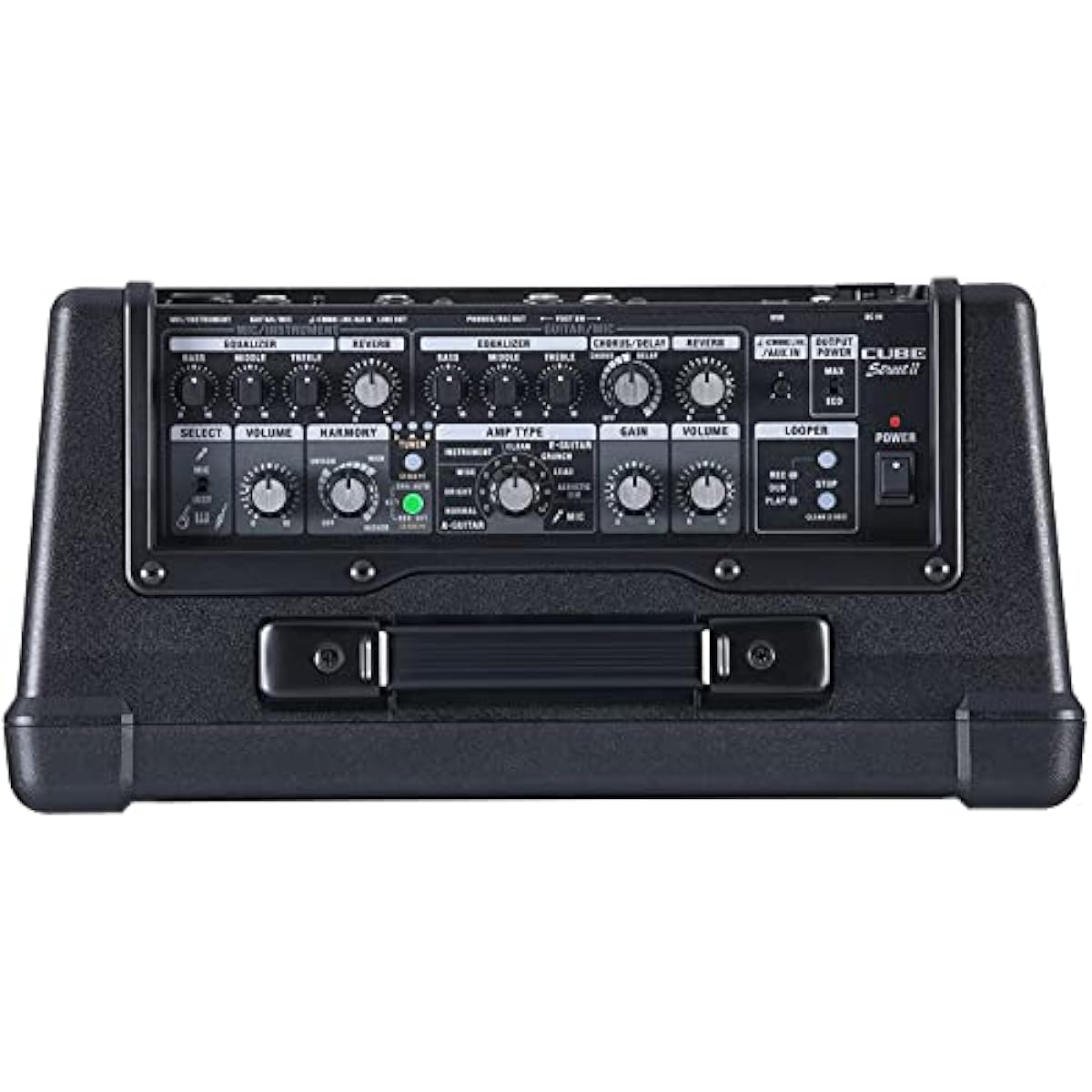 [Vocal Set] BOSS CUBE STREET II BLACK [CUBE-ST2] Street Live Amplifier