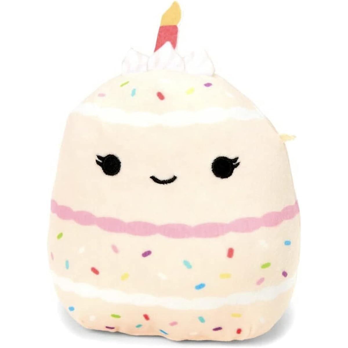Squishmallows Official KellyToy Food Stuffed Animal Soft Animal (5" Drina Birthday Cake Slice)
