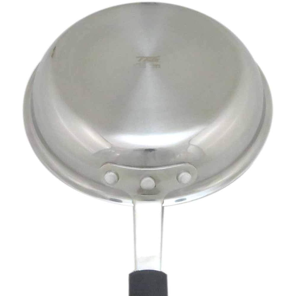Endo Shoji TKG Frying Pan 40cm Inner Diameter x Depth (mm) 373 x 70 Compatible with IH and gas fires Teflon hard coating for non-stick properties Dual structure of stainless steel and aluminum for fast heat conduction Commercial use AHLZ609