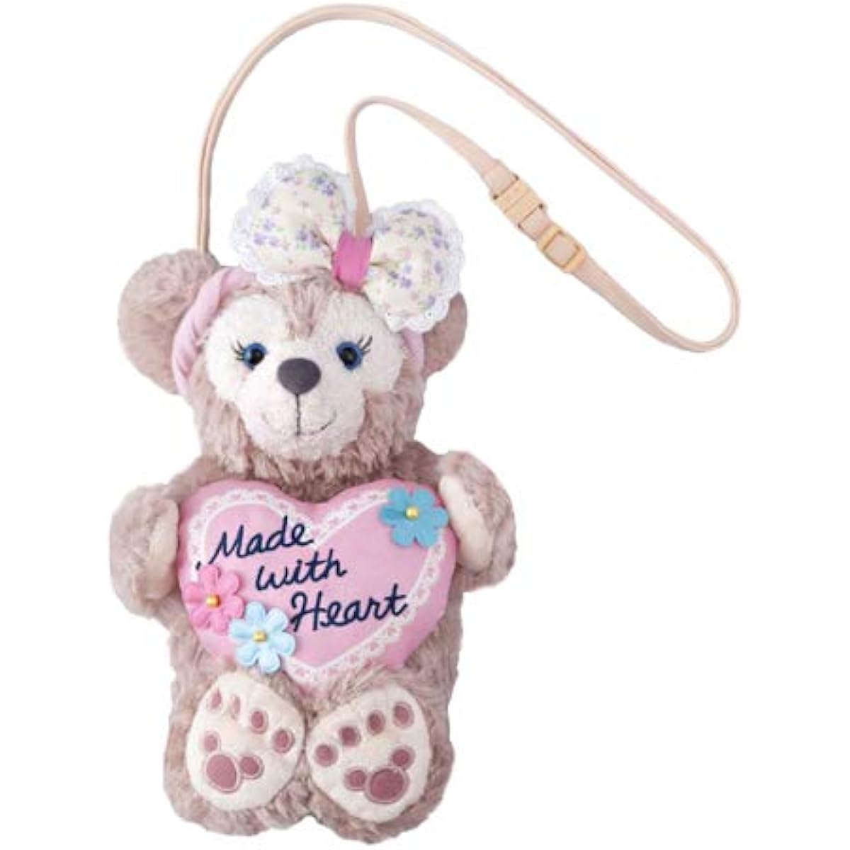 ShellieMay Plush Pochette Duffy's Heartwarming Days 2019 Pochette Valentine's Day Disney Souvenir [Tokyo DisneySea Exclusive]