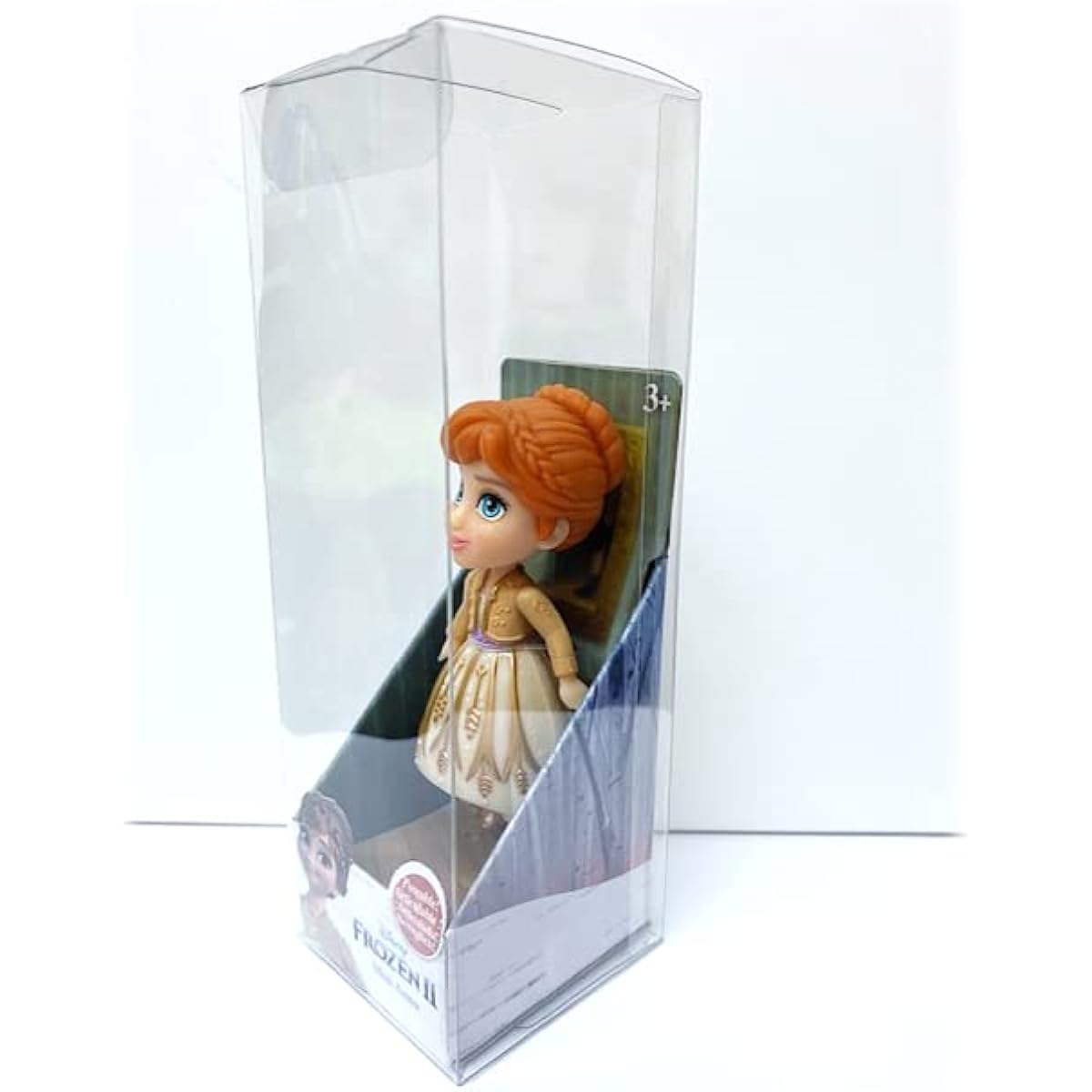 Frozen Mini Poseable 3.5 inch Doll in Gift Box All 14 Styles Frozen Characters (Anna Gold)