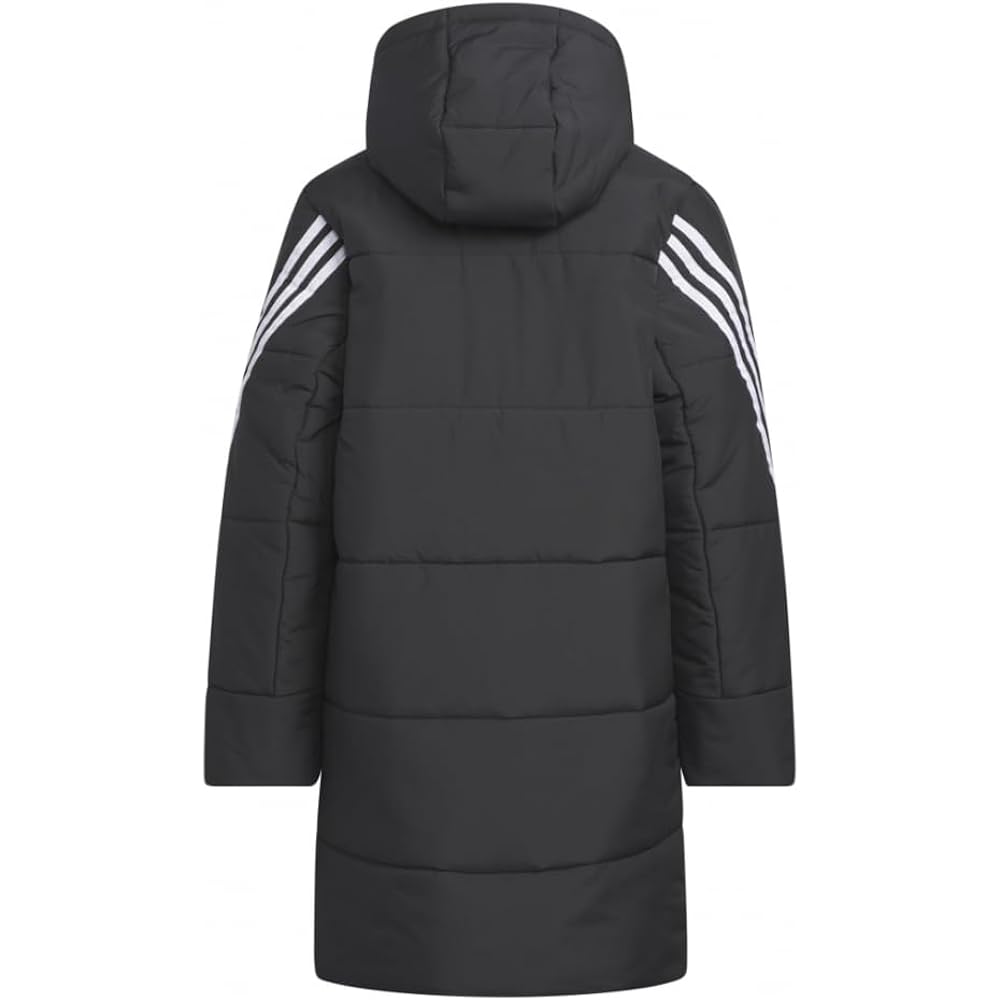 [Adidas] Bench Coat 3 Stripes Padded Jacket Sportswear Junior Kids Children