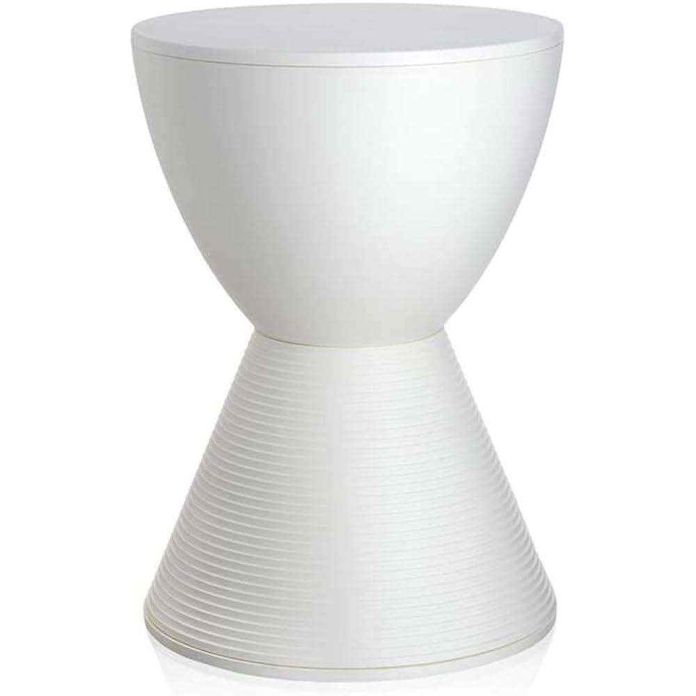Kartell Kartell Stool PRINCE AHA φ30/H43cm White SFCH-K8810-1N Philippe Starck [Authentic product from domestic sole agent]
