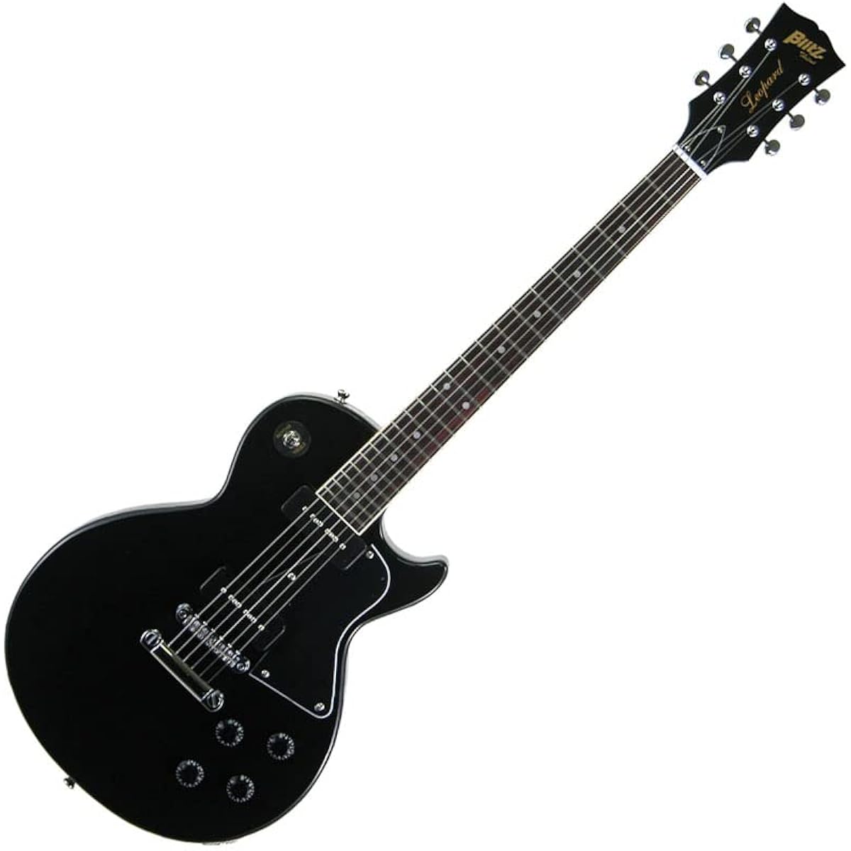 Blitz by AriaProII BLP-SPL BK Electric Guitar Beginner 14-piece Set [Includes MG10] Les Paul Special Black Blitz