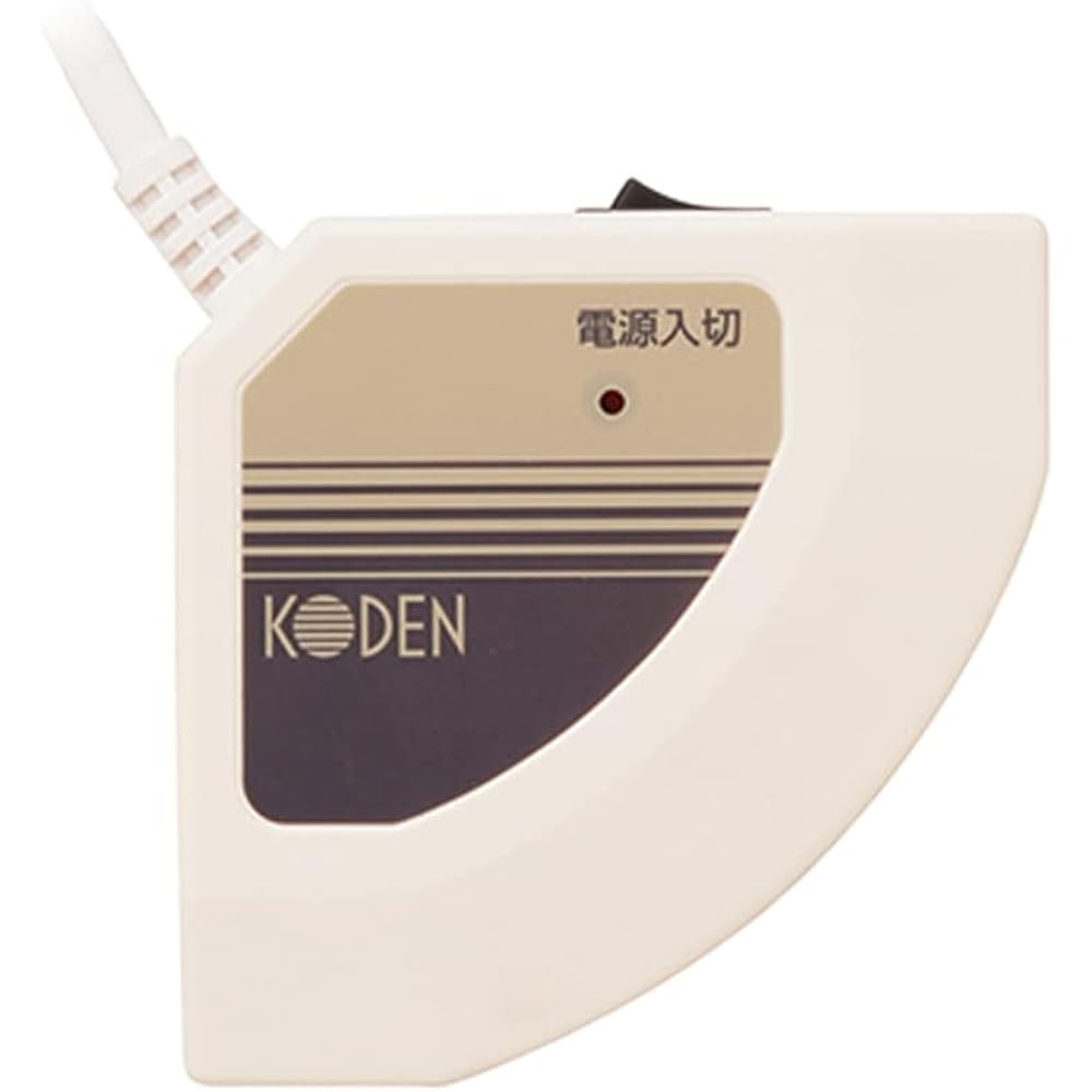 KODEN Foot Warmer, Deodorizing Body, Dark Brown, 44 x 44 cm, Flannel, Fluffy, Smooth, Energy Saving VPT442BFZS