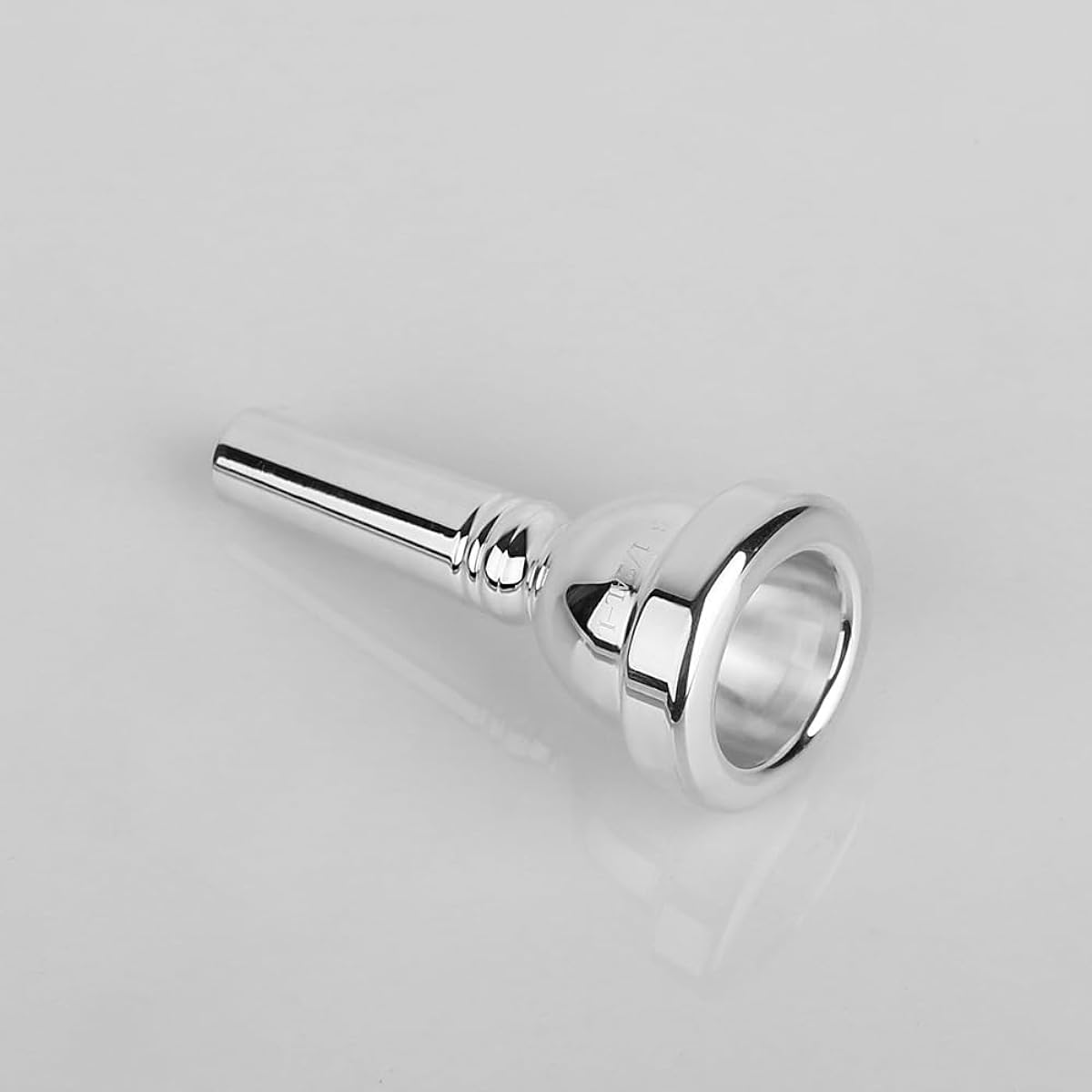 Glory TENOR Trombone Mouthpiece 61/2 Large Shank Silver Plated Trombone Mouthpiece