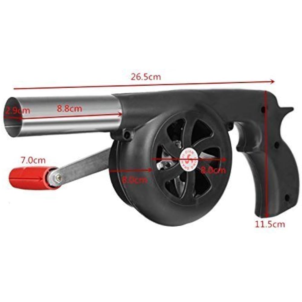 CarAngels Camping BBQ Fire Starter Goods Ignition Blower Bonfire Tool Powerful