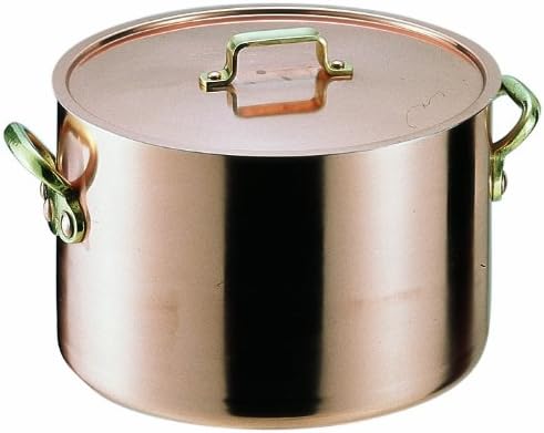 Endo Shoji Half-sized pot for commercial use Etol series 18cm Copper, brass, tin Made in Japan AHV05018