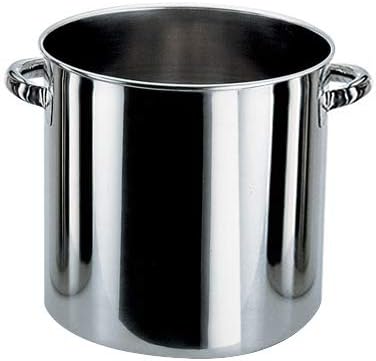 Honma Manufacturing Puppy Mark Deep Round Kitchen Pot 18-8 45cm Main unit only