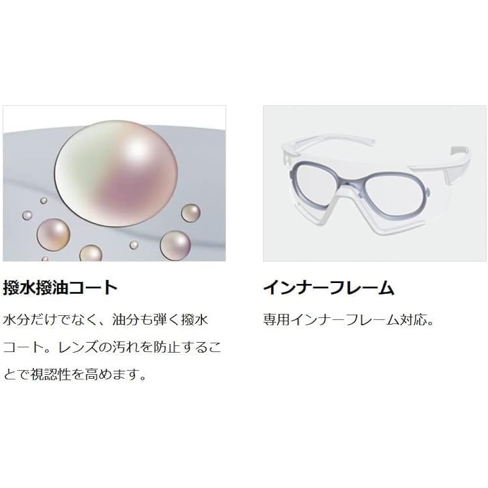 OGK KABUTO Sunglasses Inner Frame 122-INF Clear