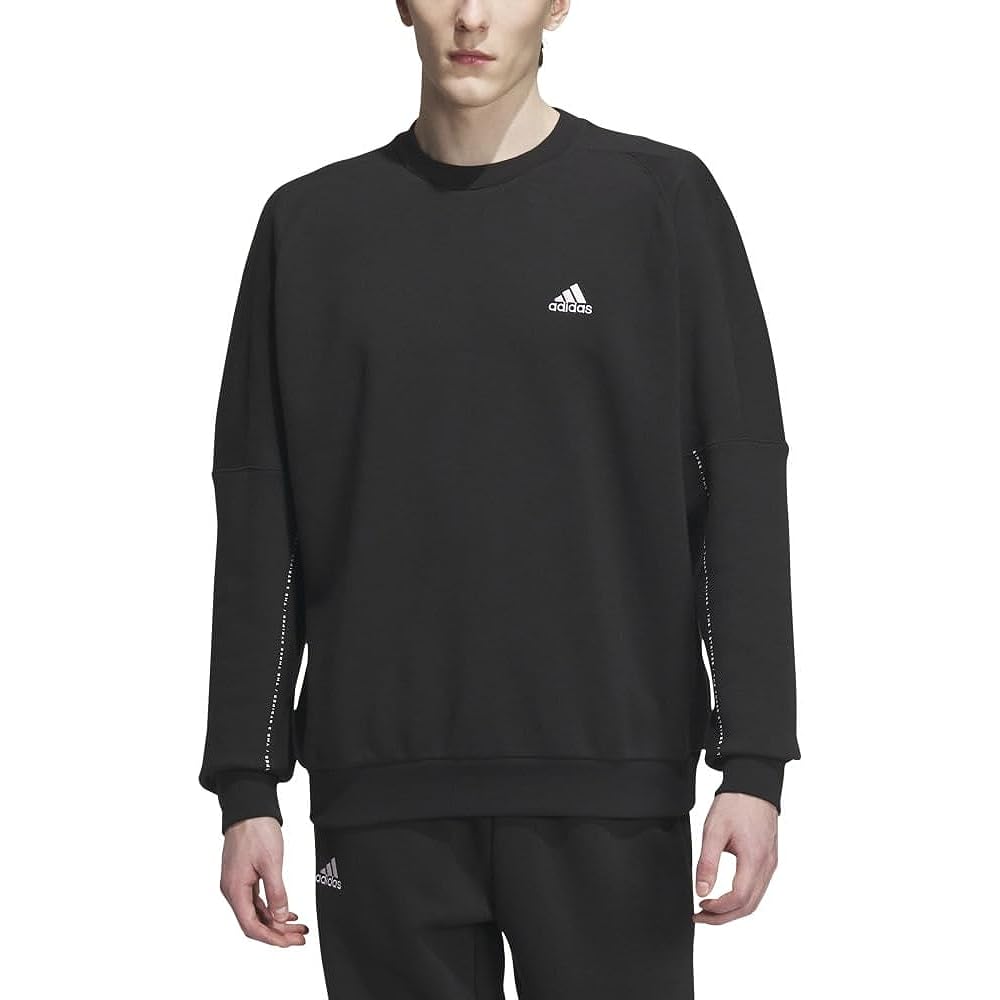 Adidas IJM05 Men's Sweat Warding Loose Fit Fleece Sweatshirt