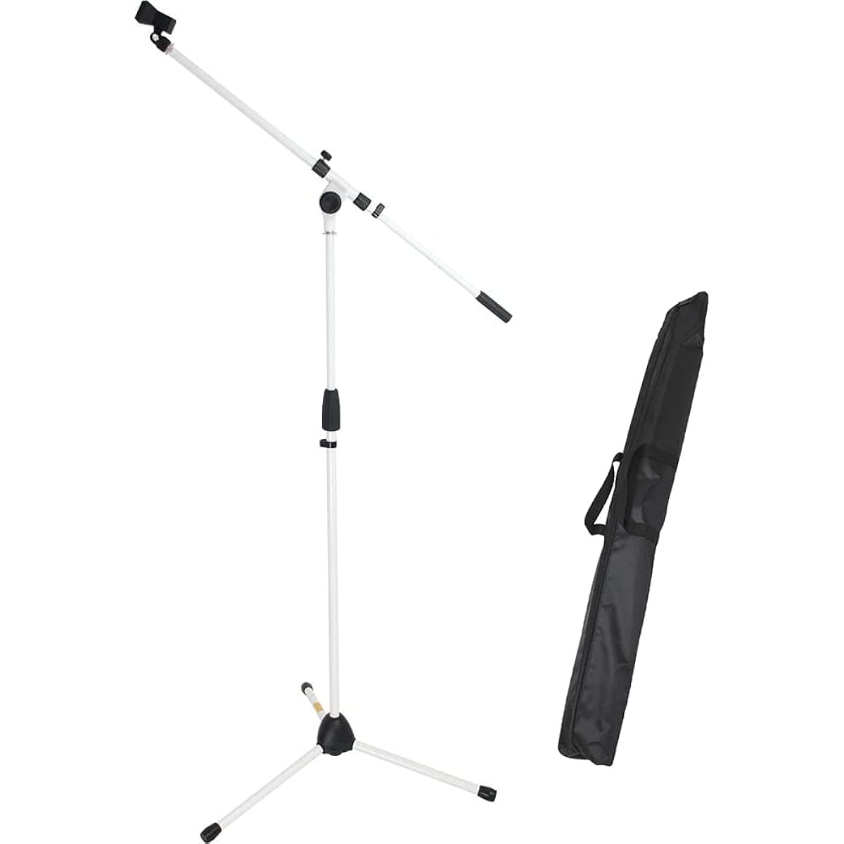 KC Microphone Stand Boom & Straight MBCS-02/WH White x Set of 6