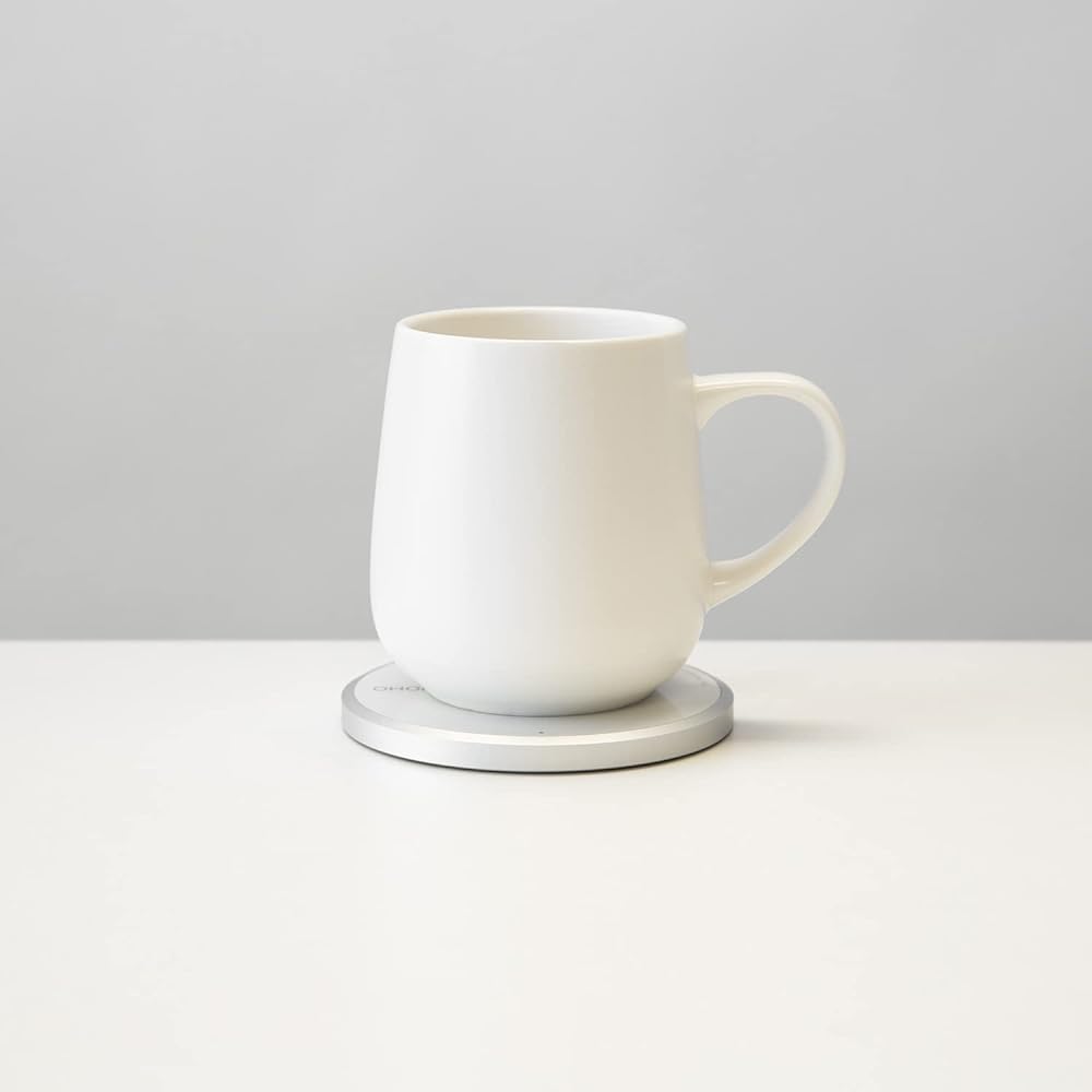 Ui MUG thermal mug compatible with Qi charging (white)