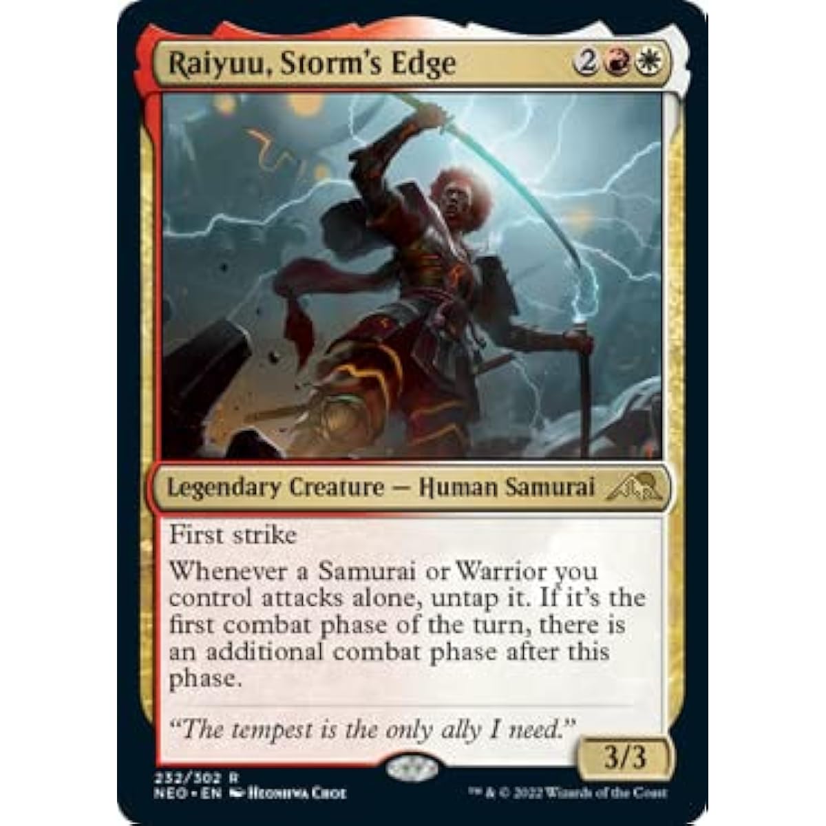 Magic: The Gathering Raiyu: Edge of the Storm (232) - Kamikawa: Neon Dynasty