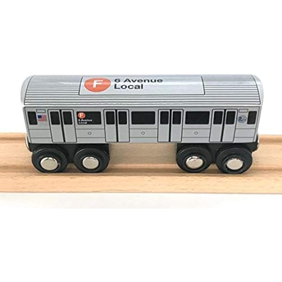 MUNI PALS Munipals MP01-110F Wooden Subway F Train NYC MTA Sixth Avenue Local R160 Car