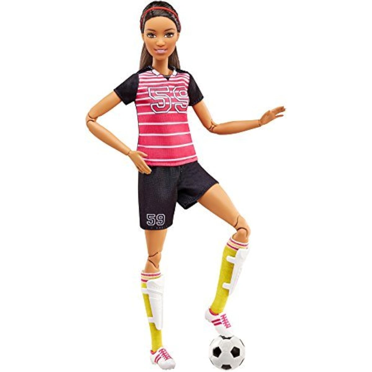 Barbie Doll BarbieCareers Made to Move Soccer Player [Parallel Import]