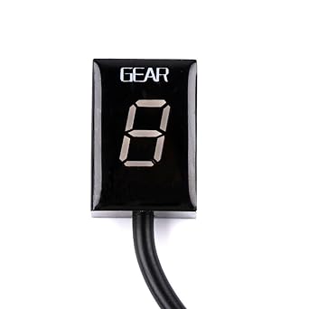 Digital Meter Display Motorcycle LCD Electronics 1-6 Level Gear Indicator Digital Gear Meter Honda CB1100 (Non ABS) (ABS) 2010-2013 CB 1100 Indicator Meter Display