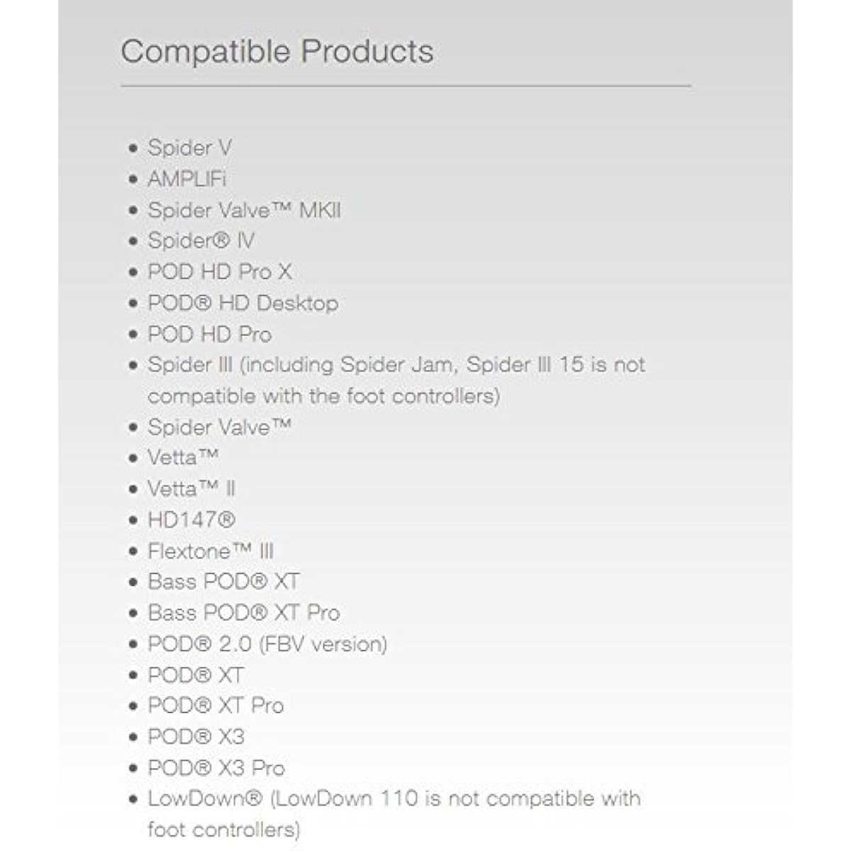 Line 6 Foot Controller FBV EXPRESS MKII