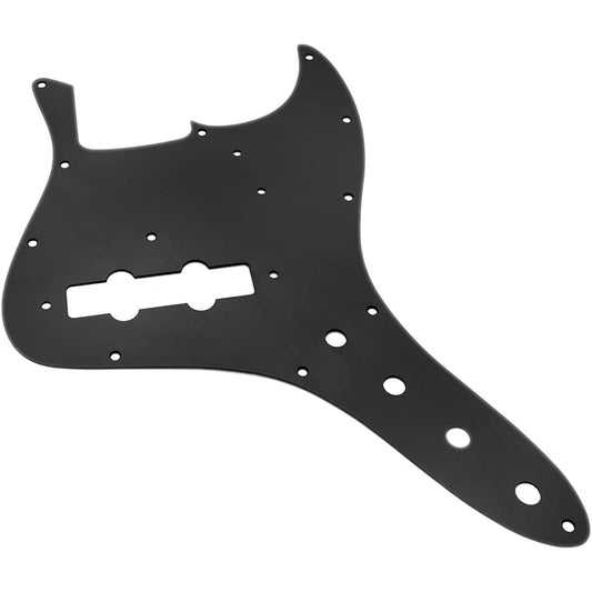 Anodized pickguard for Jazz Bass 60s Black Made of metal, compatible with 60s models such as Fender 1-1 Lotustorks
