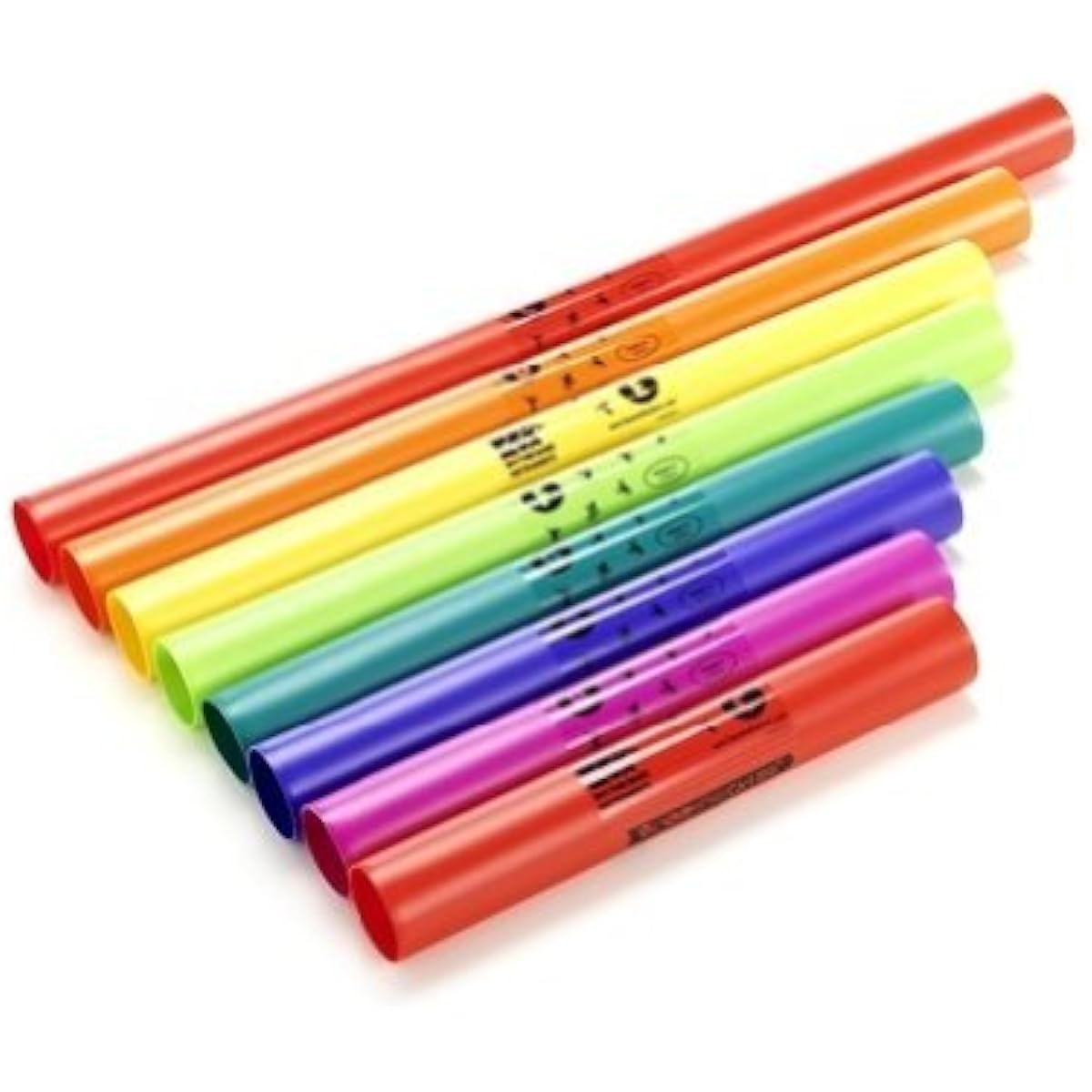 [Boomwhackers] Boomwhackers ® C Major Diatonic Scale Set with Octavator Caps 8Pack BWDG0C8 [Parallel Import]