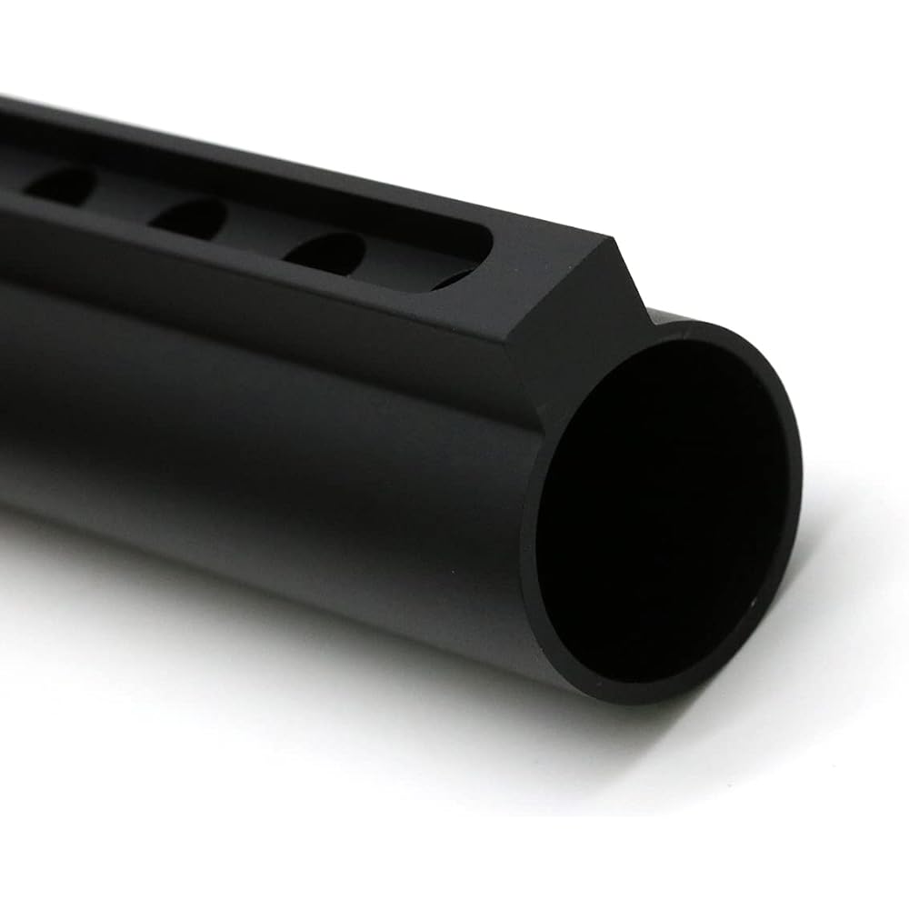 ORGA Stock Pipe 7075 Aluminum Mil Spec Trepon Black ORGA-PTW7075
