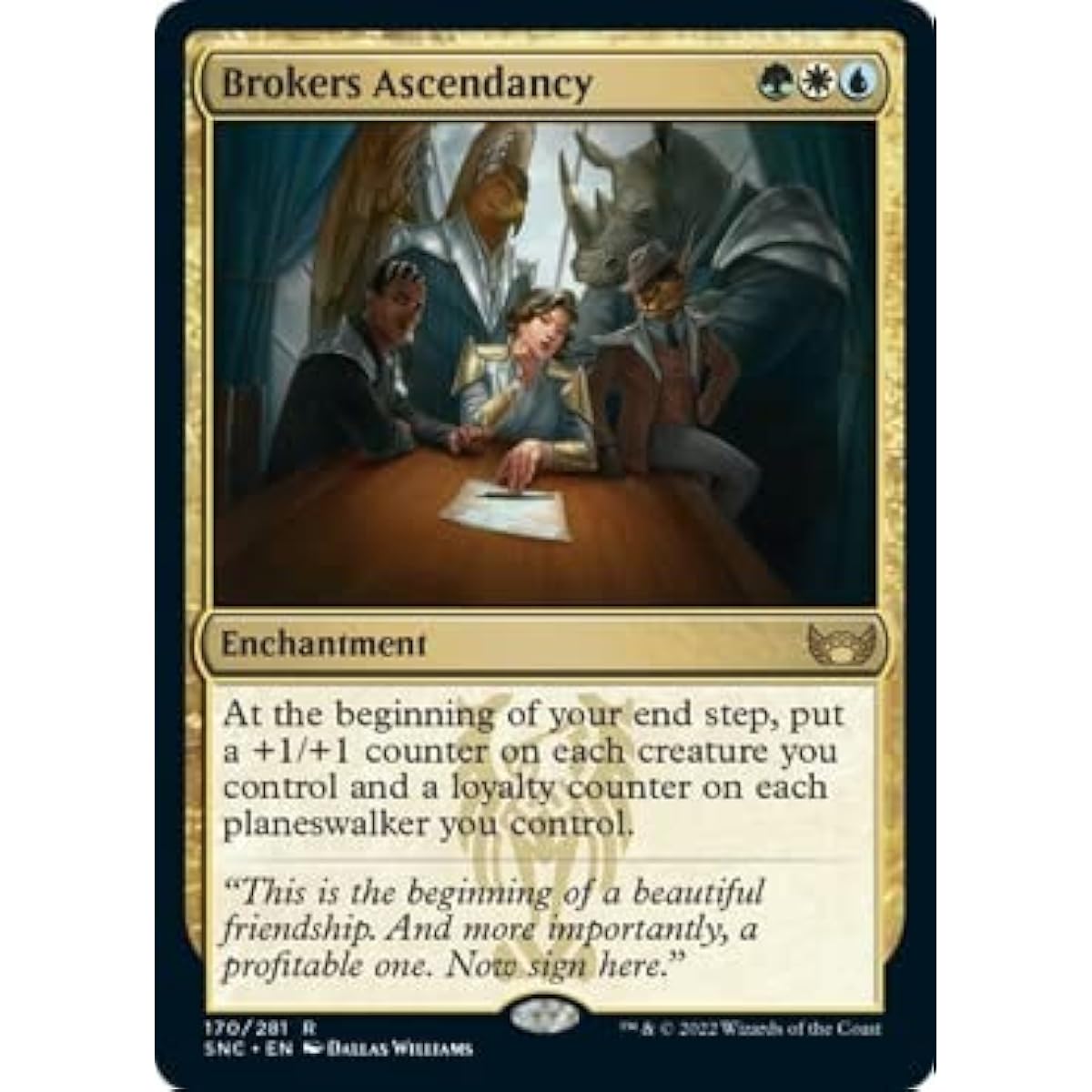 Magic: The Gathering - Broker's Ascendancy (170) - City of New Kapena